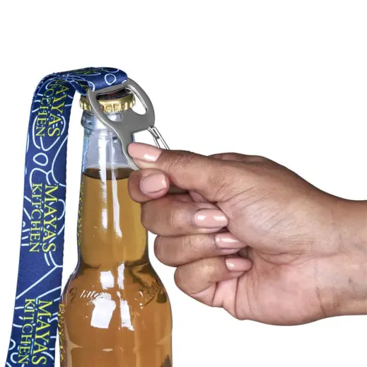 Altitude Zava Bottle Opener Lanyard Display